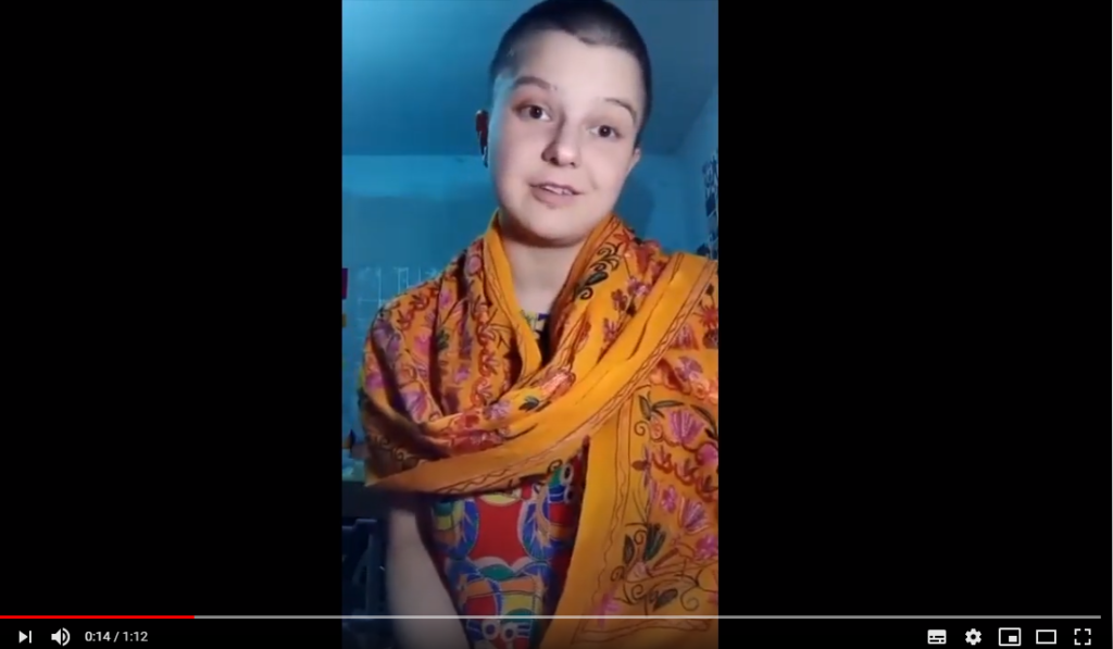 Yulia Tsvetkova is the Freedom of Expression Awards Arts Fellow 2020 ACAR